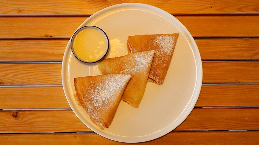 Блины со сгущёнкой