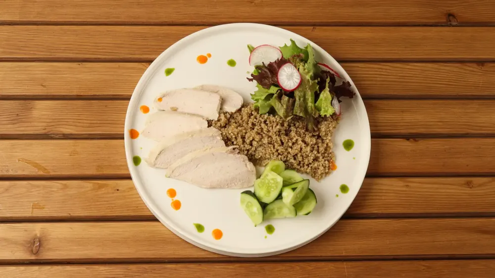 Куриная грудка Су-вид с киноа