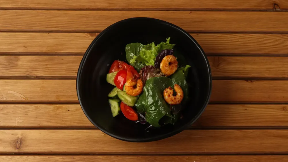 Салат Азиатский с креветками