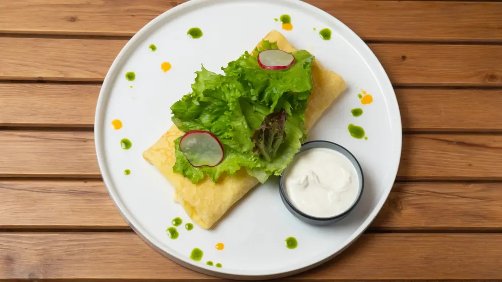 Блин с жюльеном