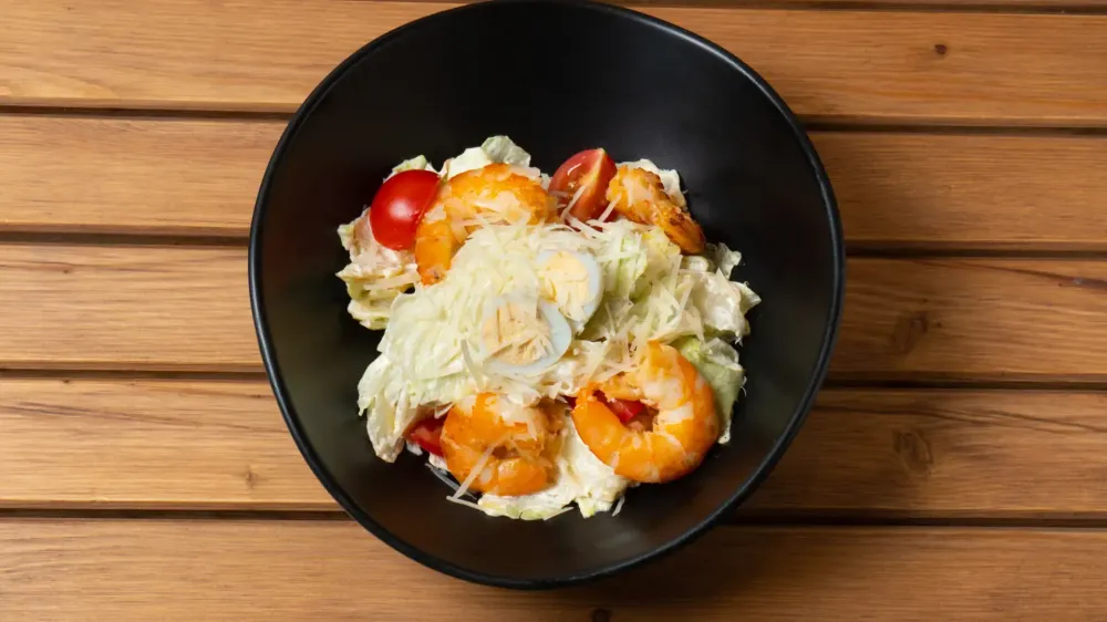 Цезарь с креветками