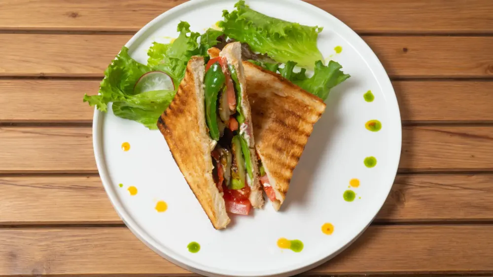 Сэндвич с овощами